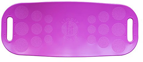 Simply Fit Balance-Fitness-Board, drehbar, Workout für Bauchmuskeln und Beine, einfach anzuwenden, Magenta