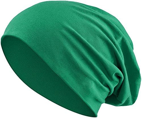 Balinco Jersey-Baumwolle Beanie für Herren & Damen – Unisex Weiche Stretch-Strickmütze, Leichte Ganzjahres Kopfbedeckung, Bequeme Alltags-Outdoor-Mütze, Pflegeleicht, Einheitsgröße