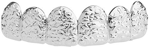 One size fits all Top Grillz - NUGGET silber