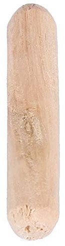 Goupilles en bois de goujon, goupilles rondes en bois cannelées rondes de tiroir du Cabinet 50pcs M8 * 30/40/50 / 60mm(# 2)