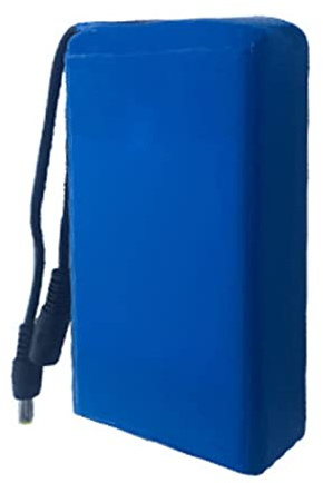 FREEDOH Batería Iones Litio 12 V CC Batería Iones Litio Polímero Litio Recargable Portátil con Cargador Adecuada para Cámaras Juguetes para Niños Herramientas De Iluminación, Etc.,12000mah a
