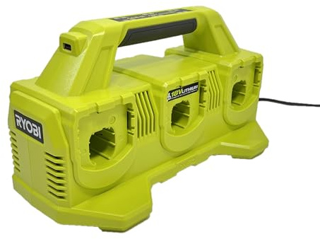 RYOBI 18V ONE+ 6-PORT FAST CHARGER, (#PCG006)