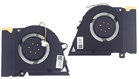 Fleshy Leaf CPU+GPU Cooling Fan Replacement for ASUS Rog Zephyrus G14 GA401I GA401IV GA401IU GA401IH GA401II GA401IH-BR7N2BL GA401IHR 12V 1A Series DFSCK22115181H FMBC DFSCK22105182H FMBB
