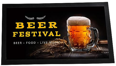 Artylicious Tapis de chemin de bar pour festival de bière Oktoberfest