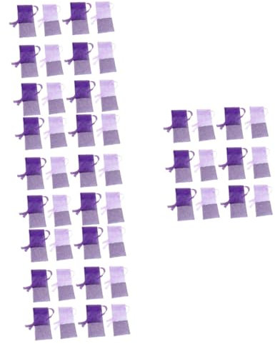 Healeved 96stücke Lavendel Duftsäckchen Leere Aromatische Beutel Für Schränke Und Schubladen Für Frischen Duft Und Geruchsbeseitigung Für Zuhause Oder Unterwegs