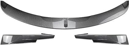 Auto Frontspoiler Lippe für BMW 3 Series E90 E91 LCI M Sport 2009-2012 Kratzfest Kollisionssicher Lippenspoiler Frontstoßstangenlippe,B