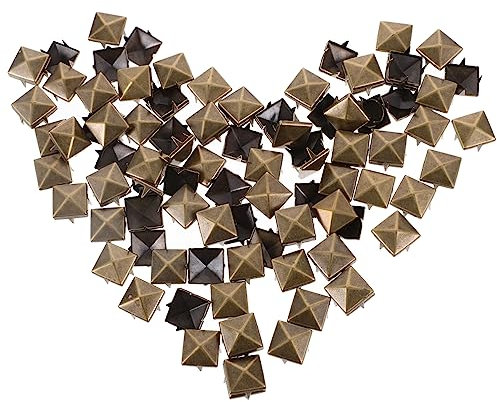SEWACC 100stücke Nägel Für Dekorative Nieten Und Spikes Für Kleidung Taschen Und Hüte Antikem Installieren