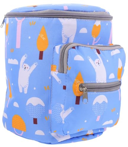 Toyvian Tragbare Wickeltasche Für Junge Mädchen Multifunktionale Aufbewahrung Für Flaschen Und Windeln Und Geräumig Für Unterwegs Mit Kinderwagen-Organizer