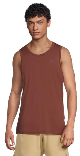 RVCA Men's Sport Vent Sl Red Earth XX-Large