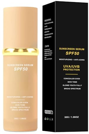 Fundación Biomímica 4 En 1 - Espectro Medio | Maquillaje Hidratante SPF 50 Con Protección UV | Fundación De Cobertura Completa Impermeable De Larga Duración Y Corrector Para Mujeres