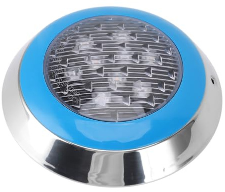 Grcfumo Éclairage LED Blanc sous-Marin pour Piscine, éclairage étanche, éclairage LED intégré 24 V pour Bassin, Fontaine (9w)