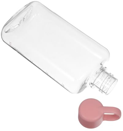 SUPVOX Tasse Portable Plastique Étanche pour Voyage Bouteille Eau Plate Réutilisable Bouteille Eau De Voyage pour Randonneurs Et Étudiants