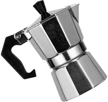 LIFKOME Caffettiera Manuale in Alluminio per Caffè e Bevande Calde e Fredde Portatile e Facile da Pulire Contenitore Versatile per Casa e Caffetteria
