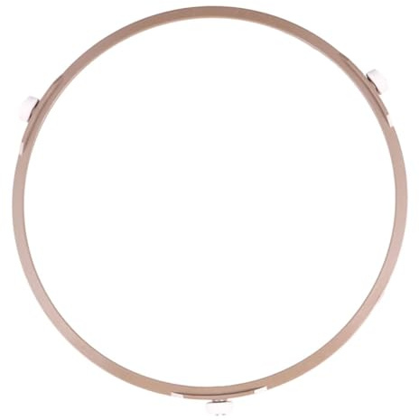 Housoutil Anillo Giratorio Para Microondas De 7 Pulgadas Soporte De Rodillo Para Plato Giratorio De Vidrio Accesorio De Cocina Para Calentamiento Uniforme