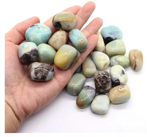 Gravier pour Aquarium Pierres de gravier for aquarium, cristaux irréguliers, pierres Reiki en vrac, précieuses polies, décoration d'aquarium, cadeau(100g)