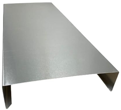 Mauerabdeckung 1 m lang Titanzink 0,7 mm (klein)