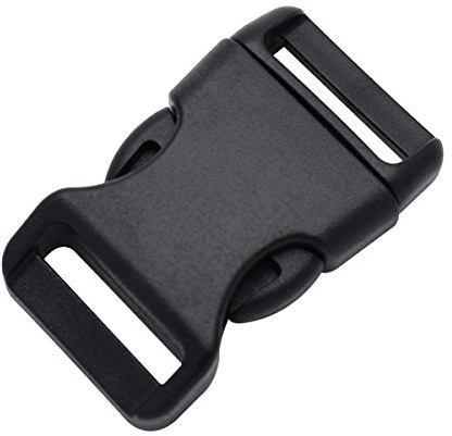 10pcs 20mm(3/4) Contoured Side Release Buckle for Paracord Bracelets