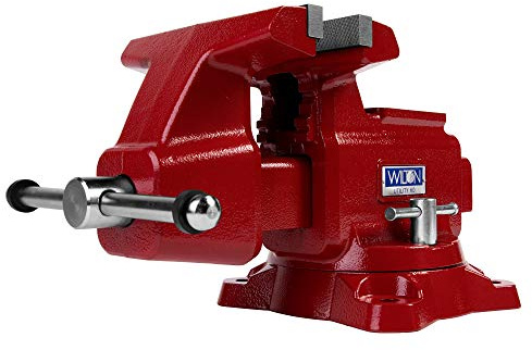 Wilton Utility HD Bench Vise, 8 Jaw Width, 8-1/2 Jaw Opening, 4-1/2 Throat (Model 648UHD)