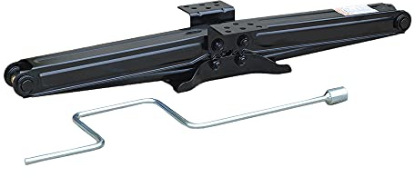 Bastion Distribution 30 Scissor Jack with Crank Handle | 5000lbs Capacity | Adjustable 5-30” Height | Spray-Tested Powder Coated | BJ-5000MSJ30