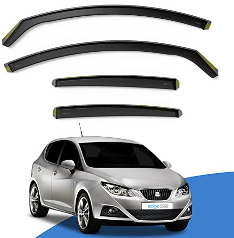 EdgeVisors Wind Deflectors for SEAT Ibiza MK4 6J 5 Door Hatchback 4pc