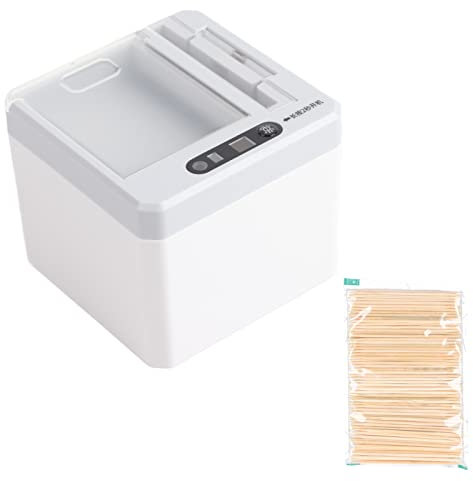 Restokki Palillero Dispensador Automático, Dispensador De Palillos De Dientes Divertido, Caja De Palillos De Dientes Con Sensor Inteligente Para El Hogar, Restaurante Y Oficina