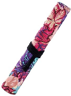 STOBOK 20 Artist Pencil Case Art Brush Roll- up Bag Canvas Holder Stand Canvas Pouches Paint Brush Rollup Artist Holder Art Paint Travel Pen Curtain Storage