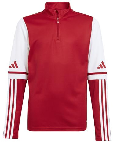 adidas Uniseks - dzieci SQUADRA25 TRAINING TOP KIDS, team power red 2/white, 9-10 Years