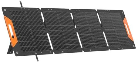 MZZYG Panneau Solaire Panneau Solaire Pliable 200W, Chargeur Solaire Portable Étanche avec Sortie USB for Randonnée Camping Sac À Dos Téléphone Panneau Solaire à Haut rendement
