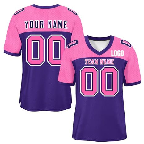 Generisch Personalisiert Herren Sporthemden Rugby Trikot Atmungsaktiv T-Shirt Schnelltrocknend American Football Trikot Individuelles Fußball Trikot Kurzarm Trikot Männer Damen Black Friday Angebote
