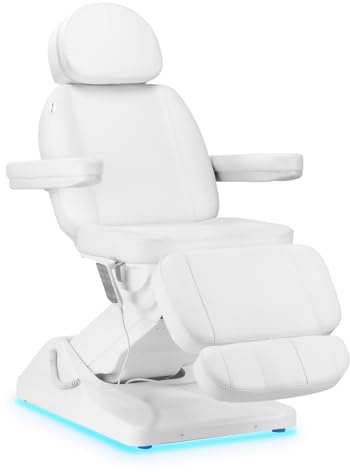 ACTIVESHOP Elektrische Kosmetikliege Sillon Luxury, 3 Motoren, Weiß