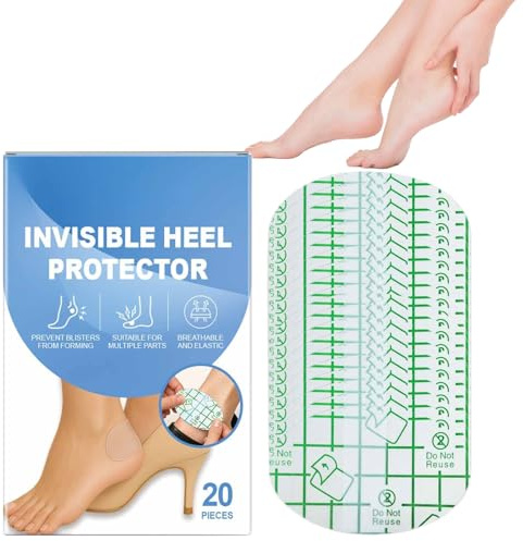 Acunny Parches para Talones,Almohadillas Protectoras Impermeables Para Cuidado Del Pie | Prevención de Ampollas con Diseño Ultrafino para Uso Diario de Amigos, Parejas y Compañeros de Trabajo