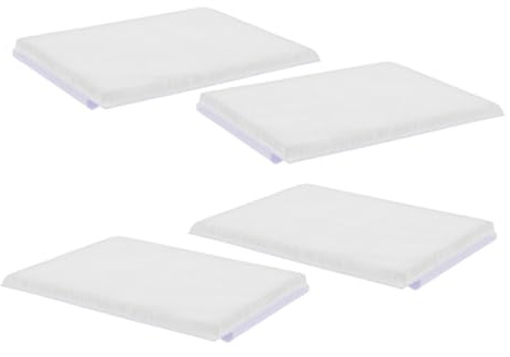 SHINEOFI 4 Stück Ersatzpads Farbkantenpinsel Chemiefaser Kompatibel Für Farbkantenwerkzeuge Öl Und Wasserbasis Malerarbeiten Innenraum Wand