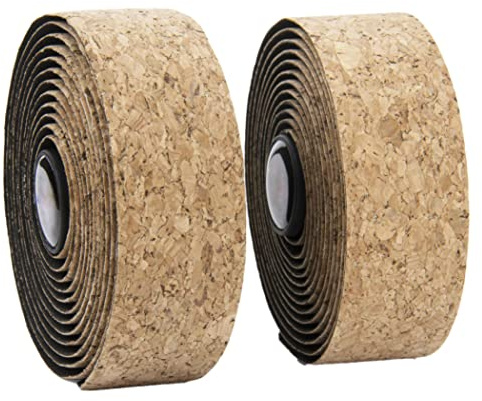 Peosaard Fahrrad -Lenkerband, 2pcs Kork -Lenker -Griffband, Wickelstange für Fahrradzubehör, Fahrrad