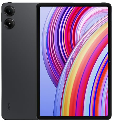 XIAOMI Redmi Pad Pro, 6 GB + 128 GB, Gray, Mi Tablet 33 W Fast Charging 10000 mAh Batería 12.1 120Hz 2.5K Pantalla Snapdragon 7s Gen 2,WiFi Version