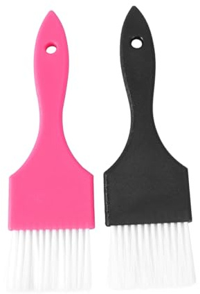 VALICLUD 2 pezzi Pz Spazzole per Tintura Capelli con Piastra Colore Pettini Professionali per Salone e Uso Domestico Materiale Durevole con Impugnatura Ergonomica per Semplice