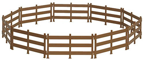 Breyer 61064 Freiheit Serie Korral Fechten Modell Pferd Zubehör (Hellbraun/Braun)