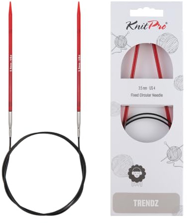 KnitPro 100 cm x 3,50 mm Rundstricknadeln Nadeln, Mehrfarbig