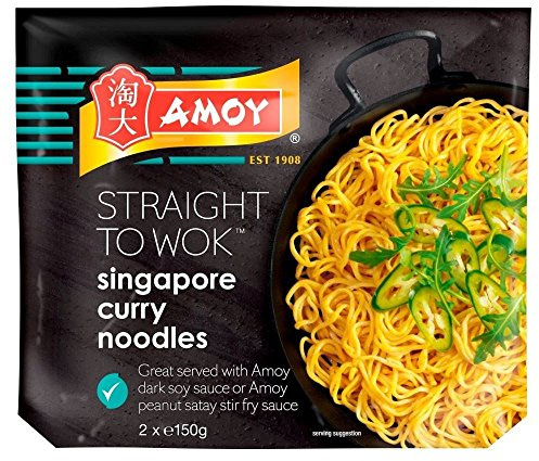Amoy Gerade Nach Singapur Nudeln Wok (2 Stück Pro Packung - 300G)