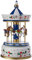 Small Foot Carillon Giostra Nostalgica Grande, Legno, Multicolore, 16.00x16.00x28.00 cm