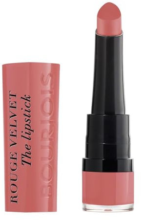 Bourjois Velvet The Lipstick Barra de Labios Tono 02 (Flaming’rose), 2.4 gr