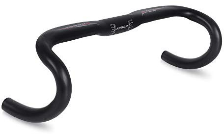 KABON Road Bike styre, aluminiumlegering 31,8 mm 400 mm/420 mm/440 mm hängande stänger horn böjd bar kompakt väg aero-styre (400 mm)