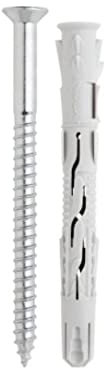 BATIFIX Allzweck Rahmendübel | Langschaftsdübel | hochwertiger Dübel mit verzinkter Senkkopf Schraube | ETA Zulassung | Fensterrahmendübel | Spreizdübel (25, 10x140 mm)