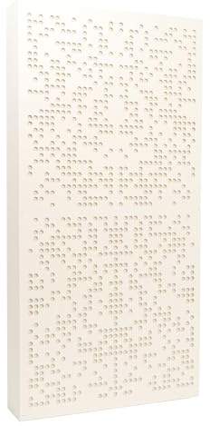 Bluetone Acoustics Binary AbFuser Akustikpaneele – Schalldämmung Akustikplatten – Akustik Absorber und Diffusor zum Heimkino, Studio, Wohnzimmer- Acoustic Panel (100x50x7cm, Ecru)