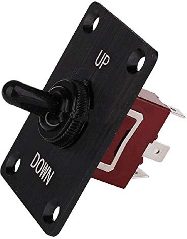 Interruttori a levetta marini, 3 vie On Off On Interruttori a levetta momentanei Interruttori di assetto inclinabili 12V 15A per barche Yacht Rv Auto e autobus