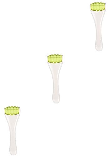 FOMIYES 3stücke Augenmassage Roller Tragbares Gesichtsmassagegerät Zur Hautpflege Zur Anwendung Im Augenbereich Für Lotion-import Faltenreduktion Für Zuhause Und Unterwegs