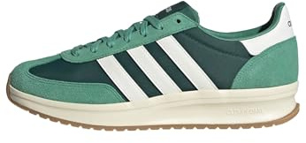 adidas herr RUN 70S 2.0 SHOES, Collegiate Green/Core White/Semi Court Green, 40 EU