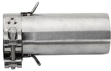 TASEKI Motorräder Auspuffanlage Slip-on-Motorrad-Auspuff-Mittelrohr Für Yamaha R6 Für YZF-R6 Original-Header 45 Mm Schalldämpfer Aus Edelstahl 2006–2019 Auspuff für Motorräder