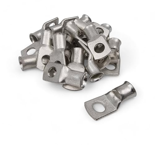 10 Pack of Copper Tube Cable Lugs Welding Crimp Battery Starter Terminals 6mm to 240mm (35mm² x 10mm)
