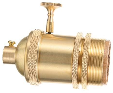 Homoyoyo Douille Vintage Avec Interrupteur Rotatif Support Lampe Rétro Pour Suspension Diy Lampe Industrielle Ancienne Robuste Et Facile à Installer