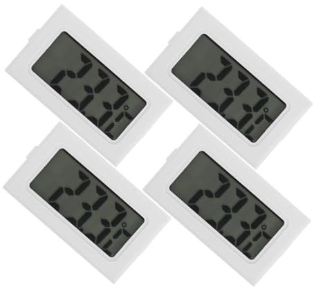 CAXUSD Termometro Digitale Lcd Mini Igrometro Display Misuratore Temperatura Umidità Per Casa Giardino Serra Rettili